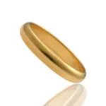 Aliança em Ouro Amarelo 18k, 3,5mm