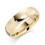 Aliança em Ouro Amarelo 18k, 6mm