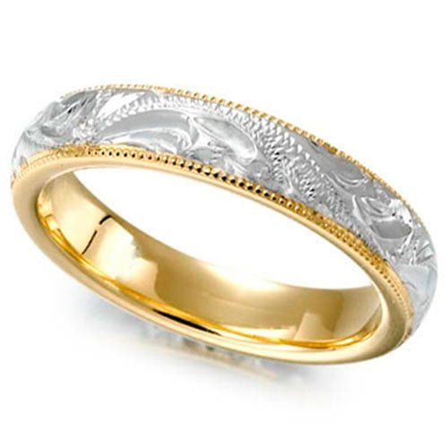 Aliança em Ouro Amarelo 18k Aliança em Ouro Amarelo 18k, 4mm - Imagem 1
