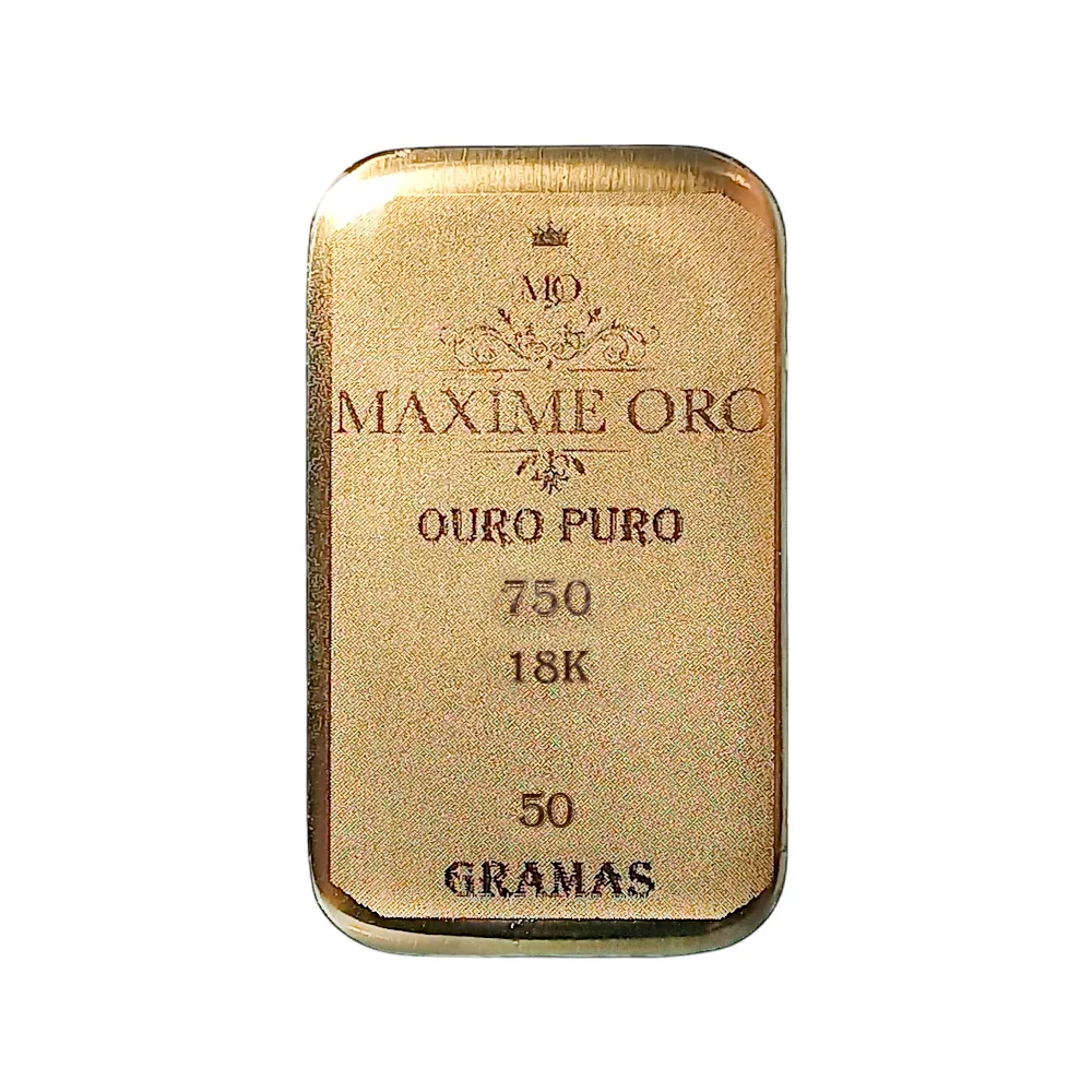 Barras de Ouro 18k 50g