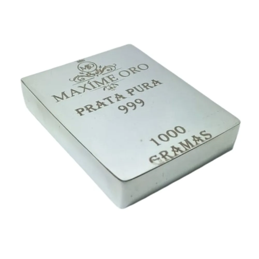 Barra de Prata 1000, 1kg
