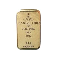 Barra de Ouro 18k, 31,1g